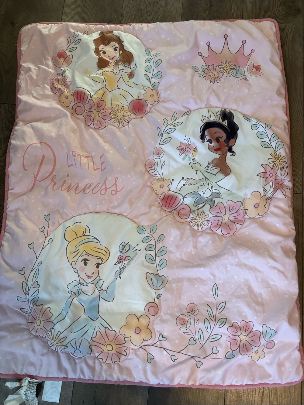 Disney Pink Princess Crib Set